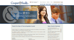 Desktop Screenshot of cooperscully.com